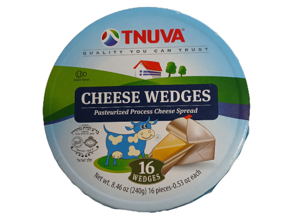 Tnuva Cheese Wedges, 8.46 Oz