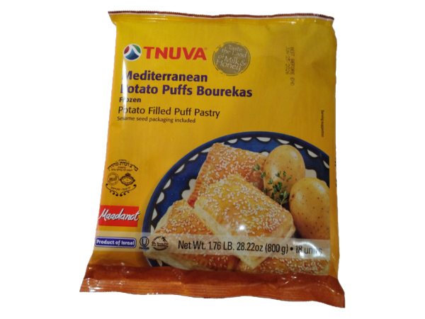 Tnuva mediterranean potato puffs bourekas, 28.22 oz