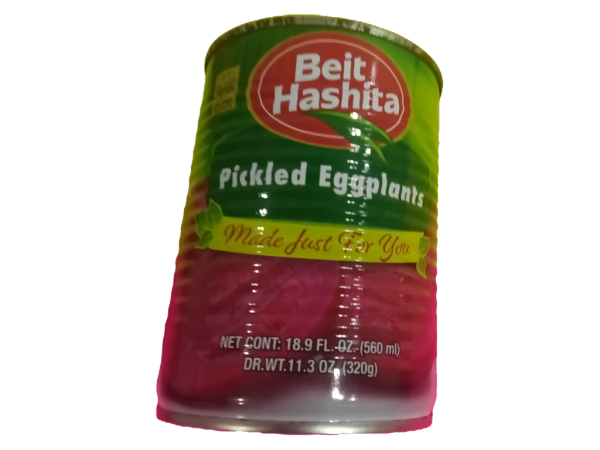 Beit Hashita Pickled Eggplants, 18.9 Oz