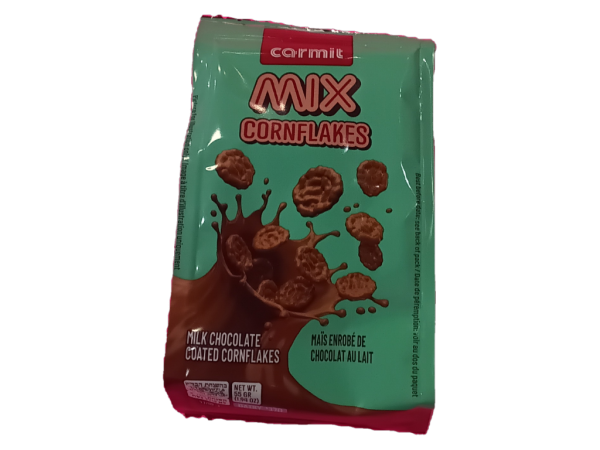 Carmit Mix Cornflakes Milk Choc Coated Corn Fl, 1.94 Oz
