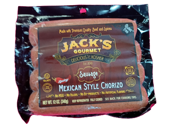 Jack's Gourmet Spicy Mexican Sausage, 12oz