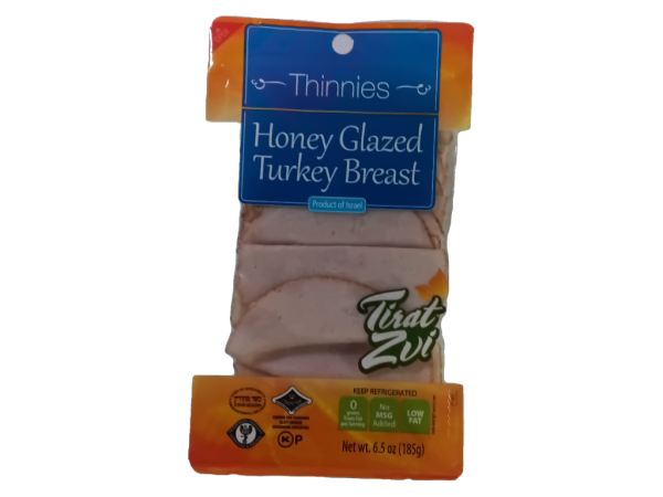Tirat zvi honey glazed thinnies turkey b, 6.5 oz