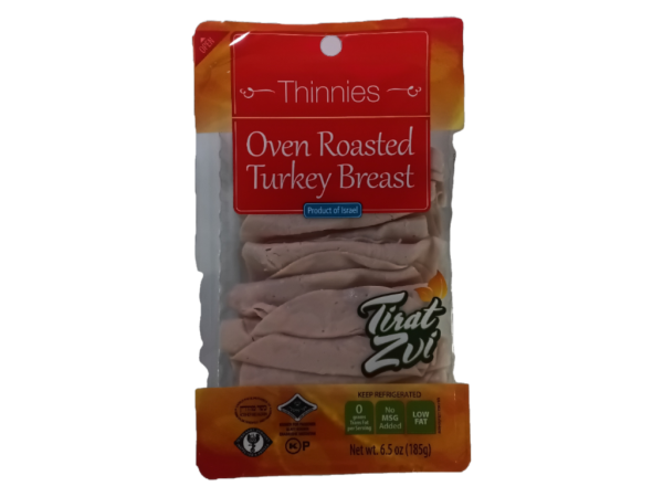 Tirat zvi oven roasted thinnies turkey, 6.5 oz