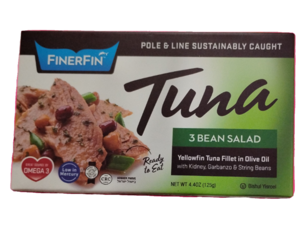 Finerfin Yellowfin Tuna 3 Bean Salad In, 4.4 Oz