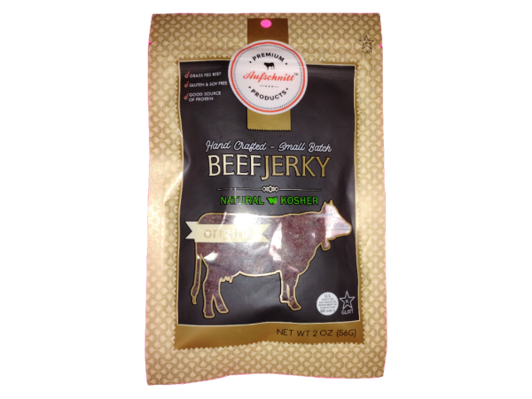 Aufschnitt beef jerky gf original, 2 oz