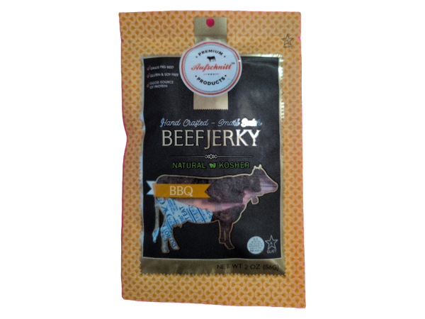 Aufschnitt Beef Jerky, Bbq Flavor, 2 Oz