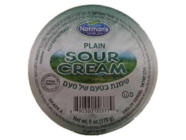 Norman's Sour Cream, 6 Oz