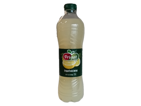 Prigat grapefruit drink, 1.5 ltr