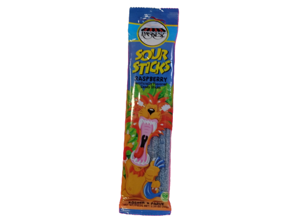 Paskesz sour sticks, raspberry, 1.75 oz