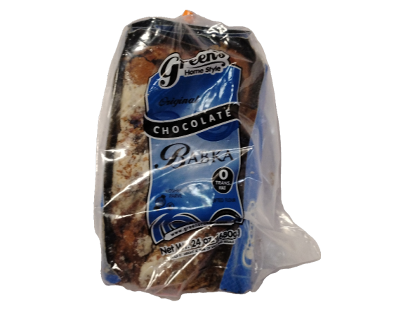 Green's home style original chocolate babka, 24 oz