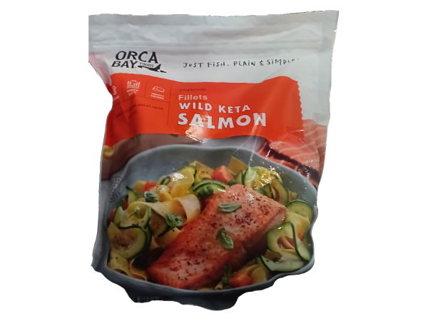 Fillets Wild Keta Salmon 3 LB