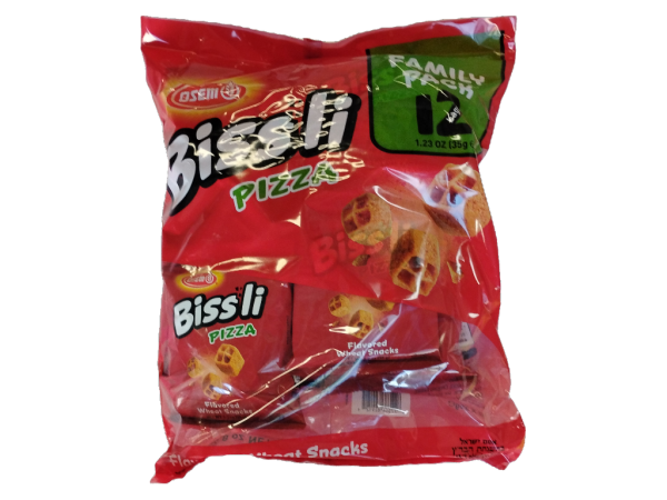 Osem Bissli Pizza 12 Pack, 1.23 Oz
