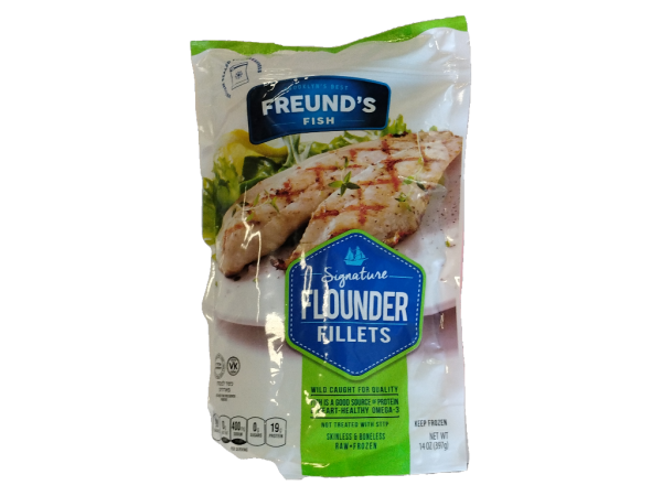 Freund's Flounder Fillet Bags, 14 Oz