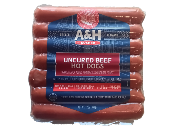 Abeles & Heyman Uncured Premium Beef Frankfurt, 12 Oz