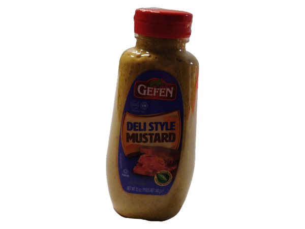 Gefen mustard deli, 14 oz