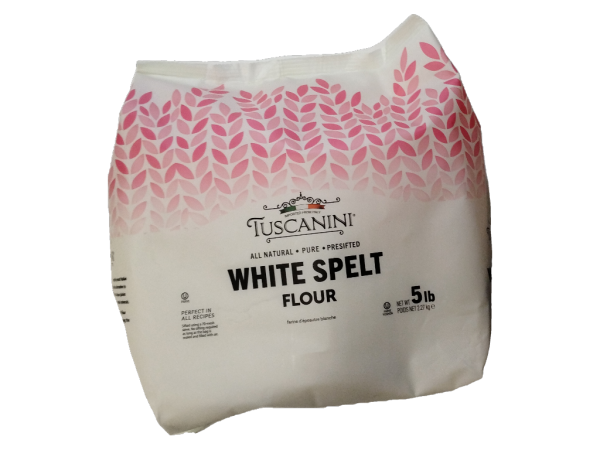 Tuscanini white spelt flour, 80 oz
