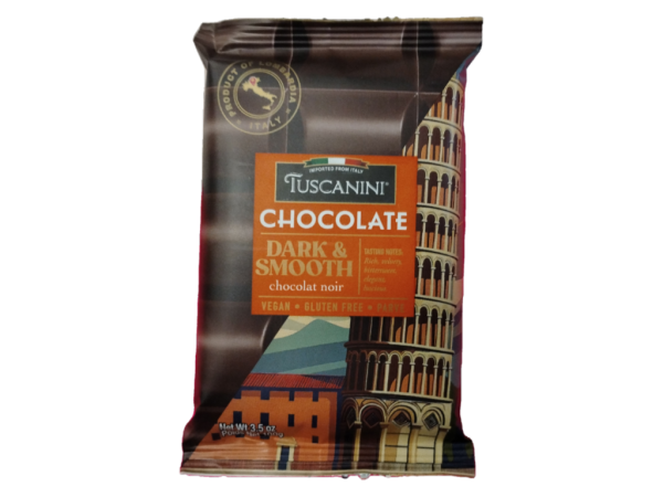Tuscanini Dark & Smooth Chocolate Bar, 3.5 Oz