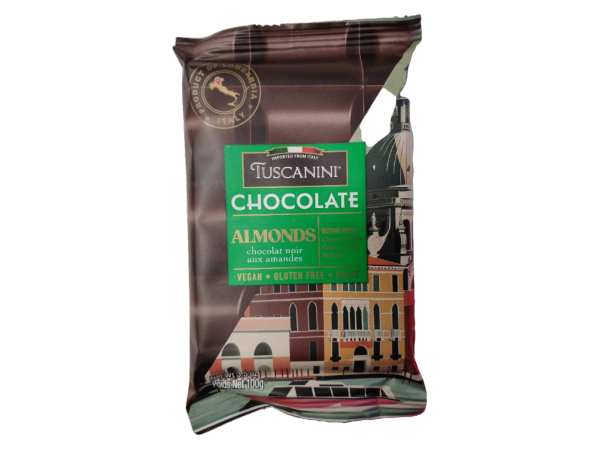 Tuscanini With Almonds Chocolate Bar, 3.5 Oz