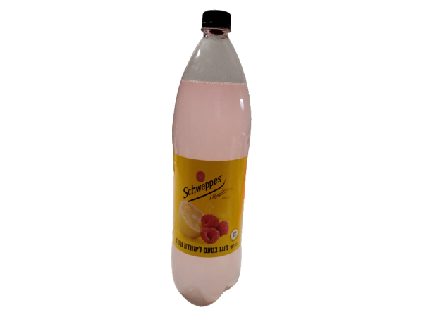 Schweppes sparkling pink lemonade, 50.7 oz