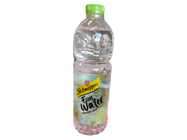 Schweppes apple flavored water, 50.7 oz