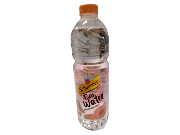 Schweppes peach fun water, 50.7 oz