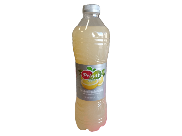 Prigat soft drink, diet grapefruit, 1.5 ltr