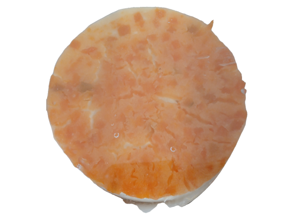 Ruhale Round Cheese And Peach Cake