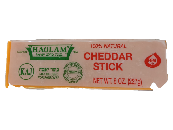 Haolam Cheddar Stick Yellow, 8oz