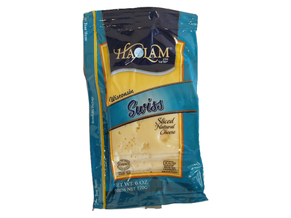 Haolam Sliced Swiss Cheese, 6oz