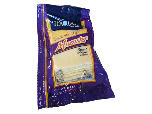 Haolam Sandwich Sliced Muenster, 6oz