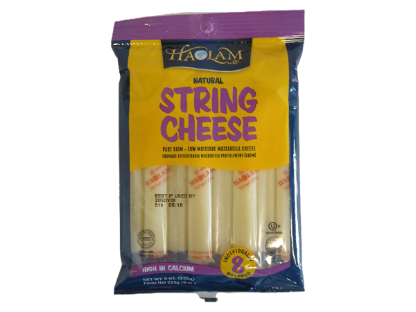 Haolam String Cheese 8Pk, 8oz