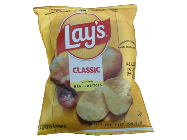 Lay's Classic Potato Chips, 1oz