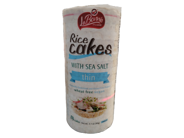 Lieber's Rice Cake Multi Grain Thin, 3.1oz