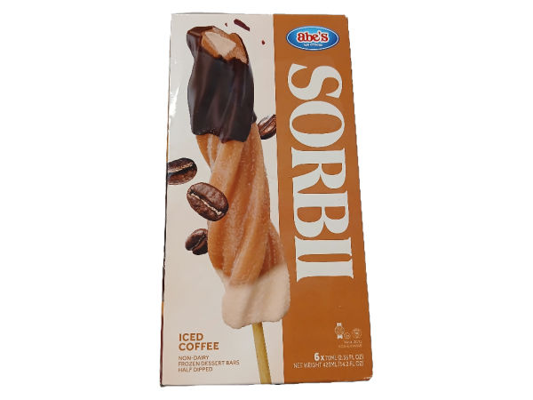 Abes Sorbi Iced Coffee Pops, 6Pk
