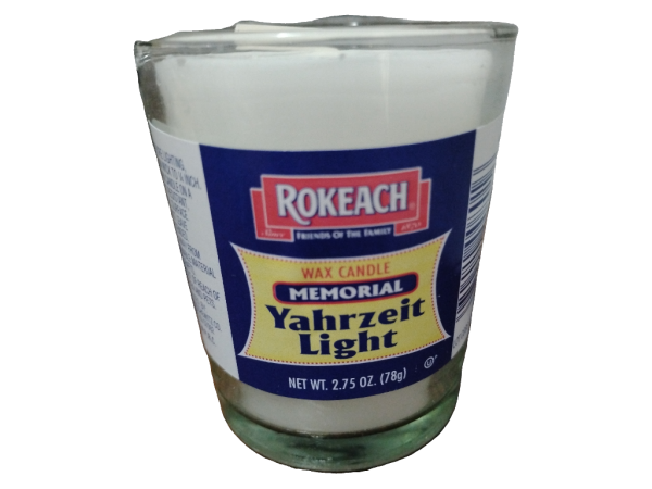Rokeach Candles Tumblers Glass