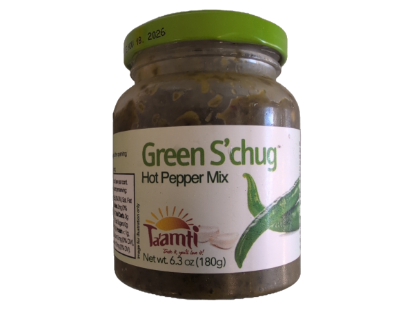 Taamti Green S'chug Hot Pepper Mix, 6.3oz