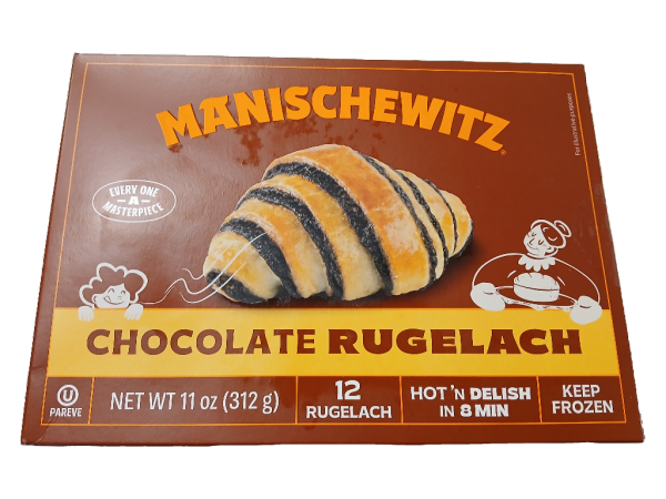 Manischewitz Chocolate Rugelach, 12 ct