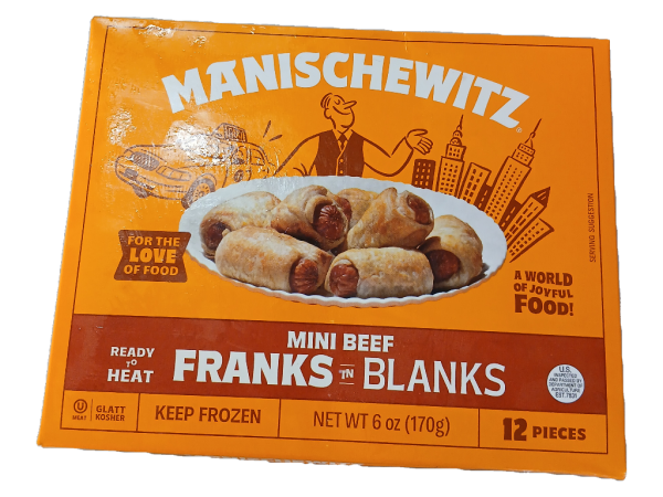 Manischewt Mini Beef Franks, 12 Pieces, 6oz