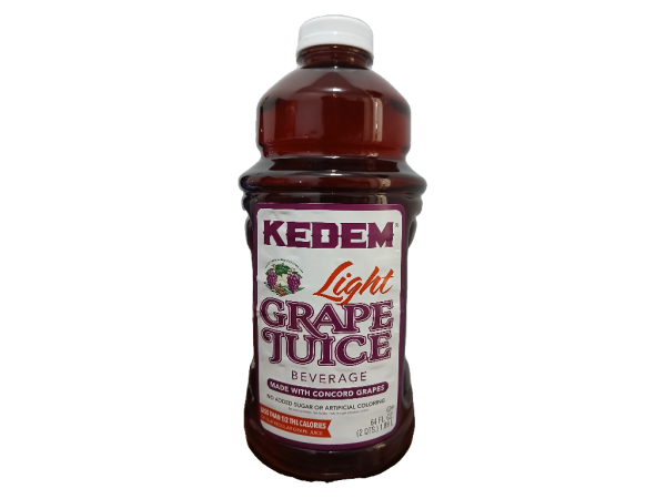Kedem Grape Juice Light Concord, 64oz