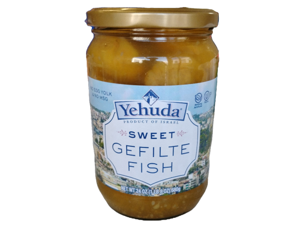 Yehuda Sweet Gefilte Fish, 24oz