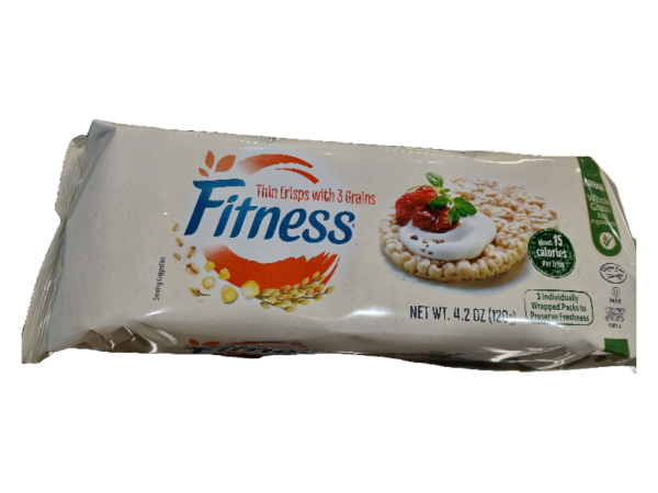Fitness Rice Cake 3 Grain, 4.23oz