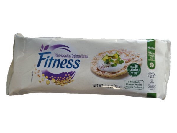 Fitness Thin Crisps With 3 Grains & Quinoa Rice Cakes, 4.2oz