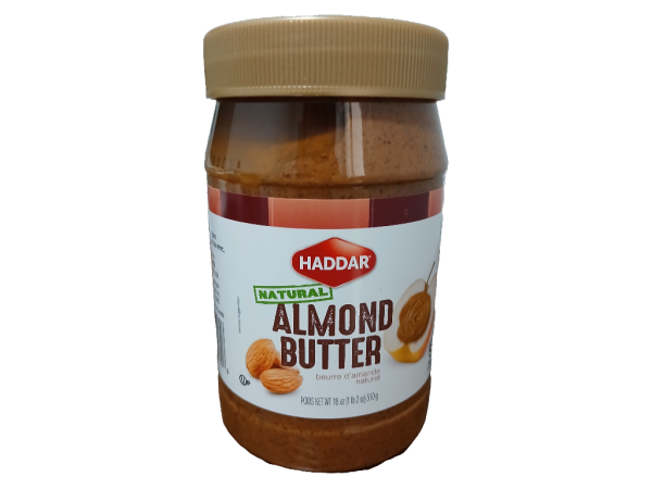 Haddar Almond Butter, 18oz