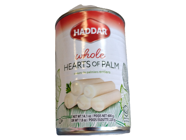 Haddar Whole Hearts Of Palm, 14.1oz