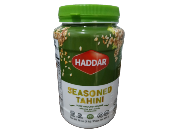 Haddar Tahini Seasoned By Baracke, 16oz