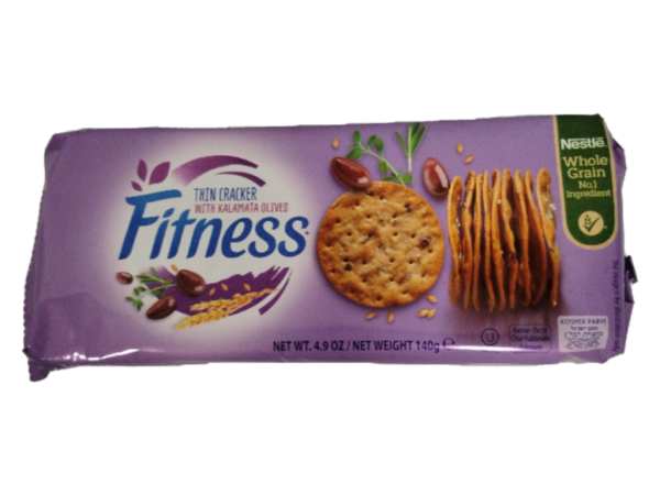Nestle Fitness Thins Cracker With Kalamata Olives 4.9oz