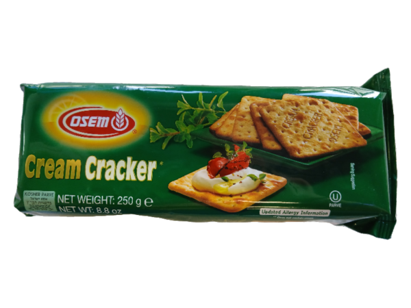 Osem Cream Crackers, 8.1oz