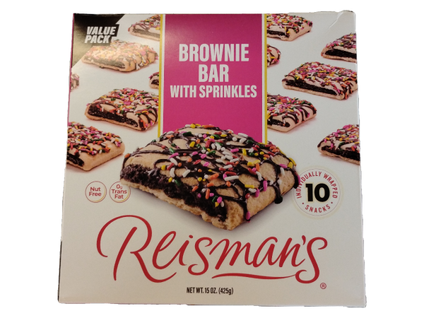Reisman Brownie Bar With Sprinkle