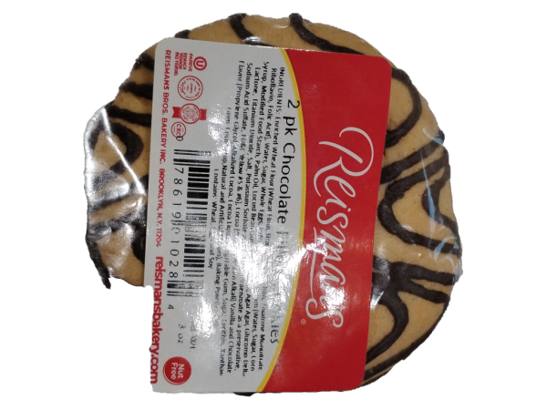 Reisman's Chocolate Filled Cookies, 2Pk