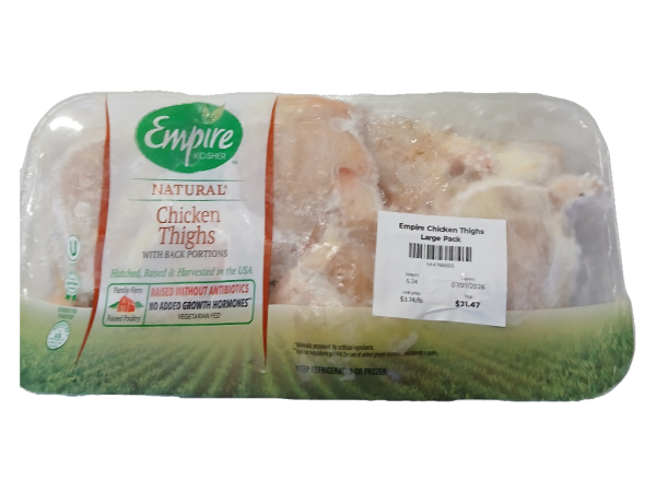 Empire Chicken Thighs Large Pk